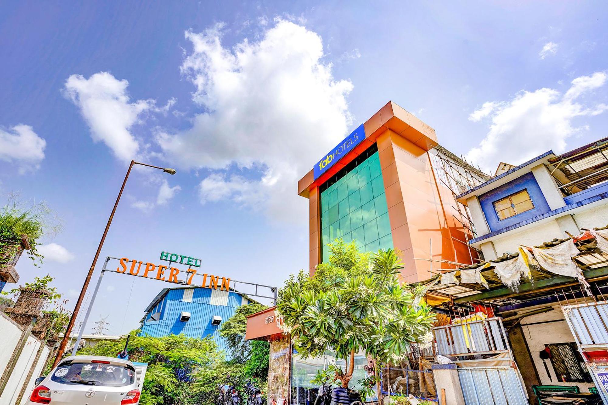 Fabexpress Super 7 Inn - Nr Rabale Station Нави Мумбаи Экстерьер фото